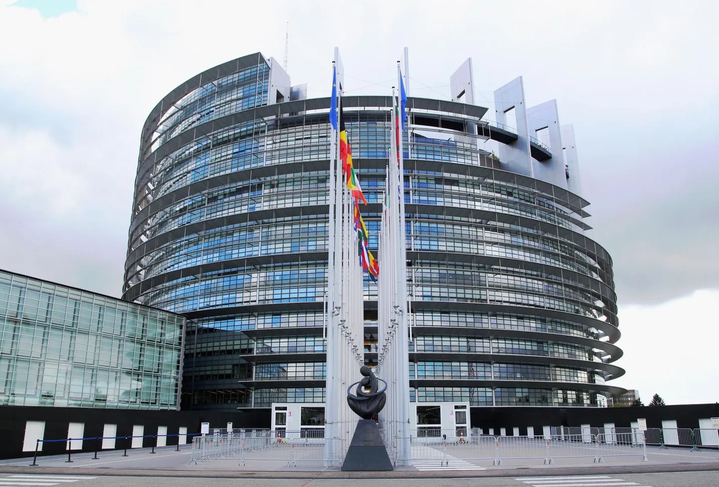 Europarlamendi maja Strasbourgis.