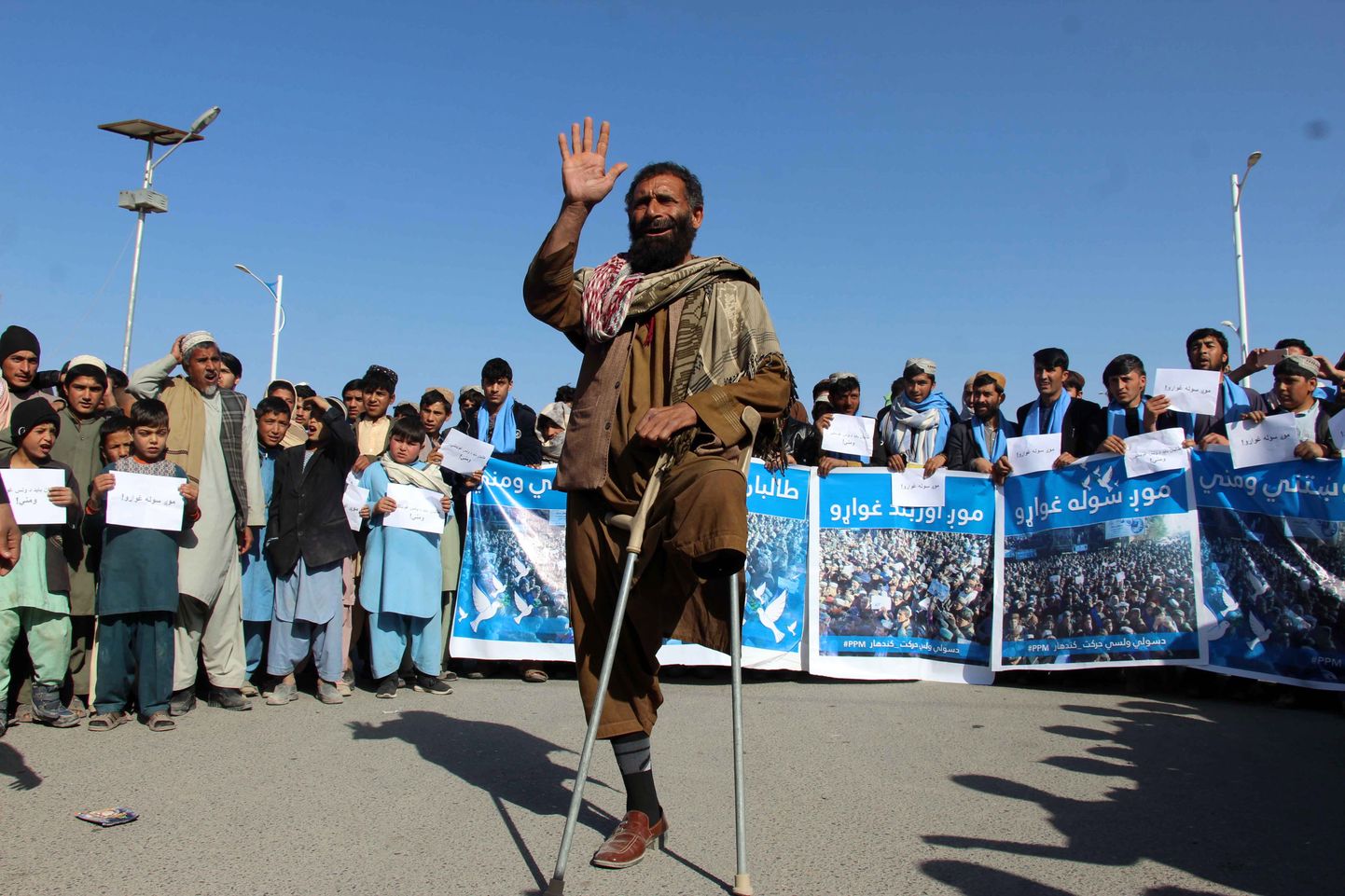 Jaanuari keskel avaldasid Kandahari elanikud meelt, nõudes Afganistani valitsuselt riigis rahu tagamist.