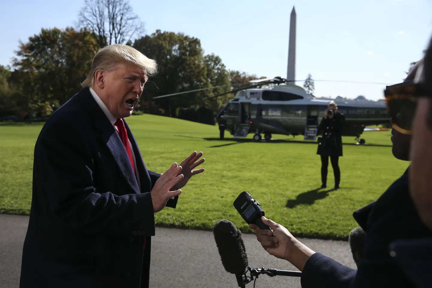 USA president Donald Trump.