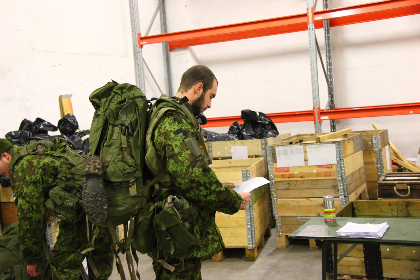 Short-notice exercise Okas.