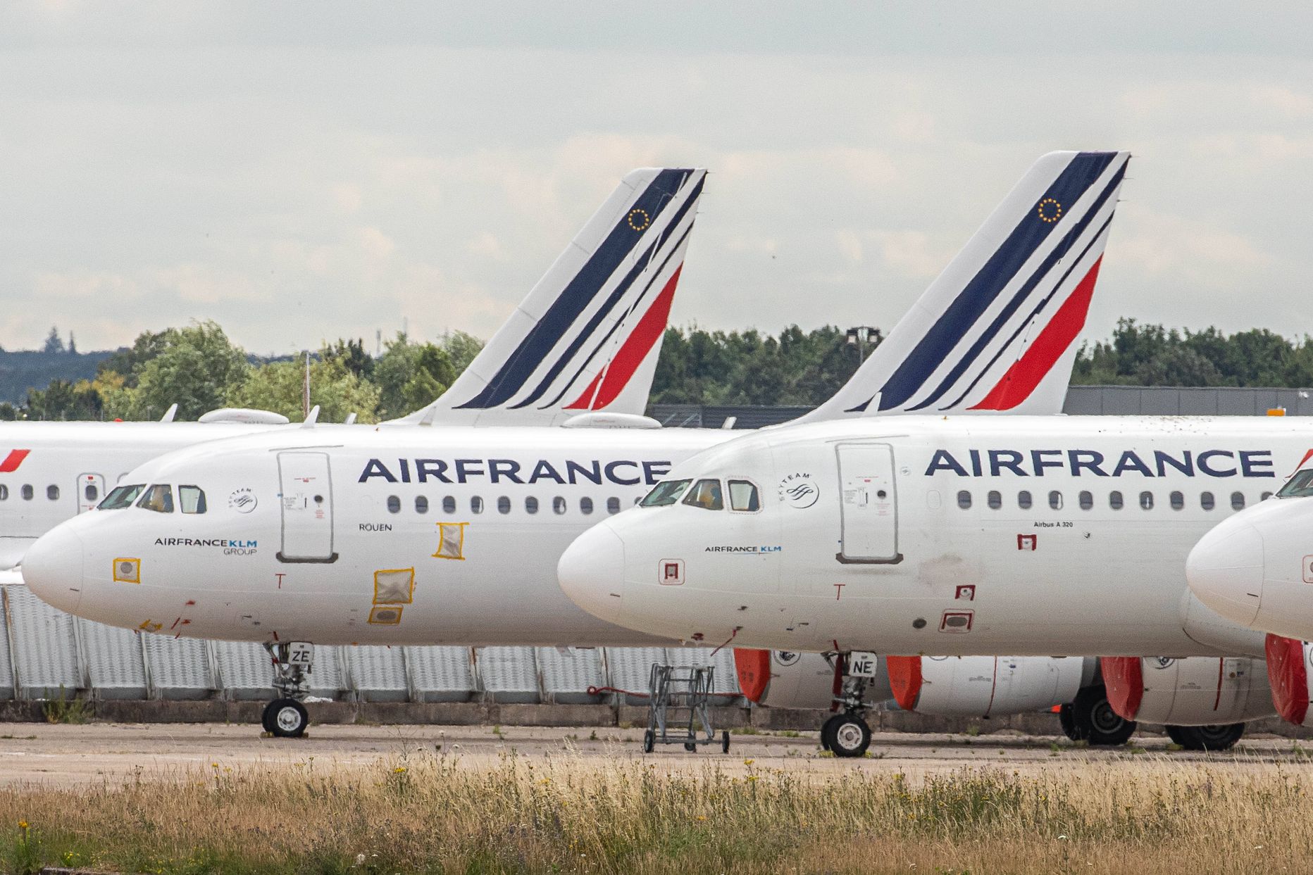 Air France'i lennukid Orly lennuväljal.
