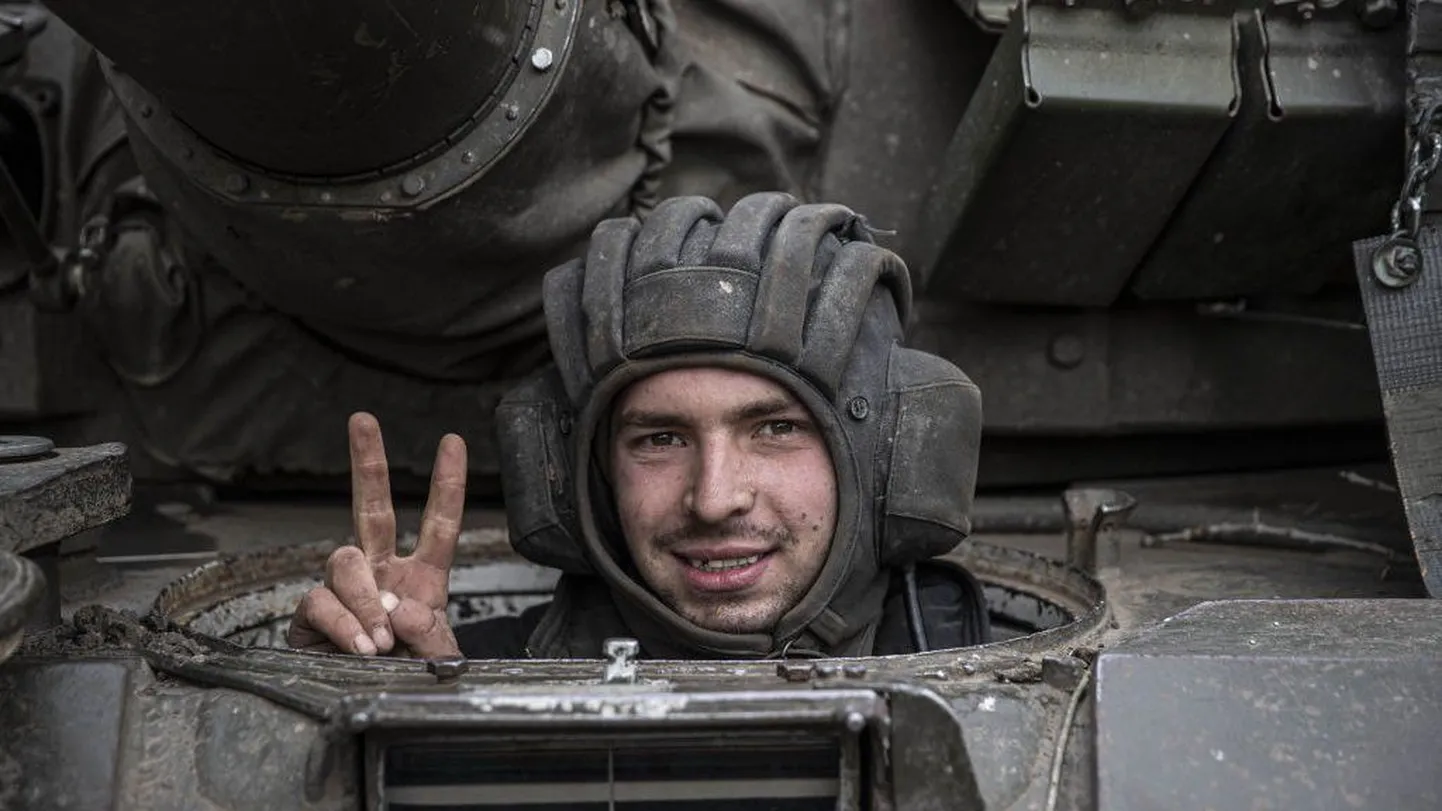 Танкист ВСУ под Херсоном.