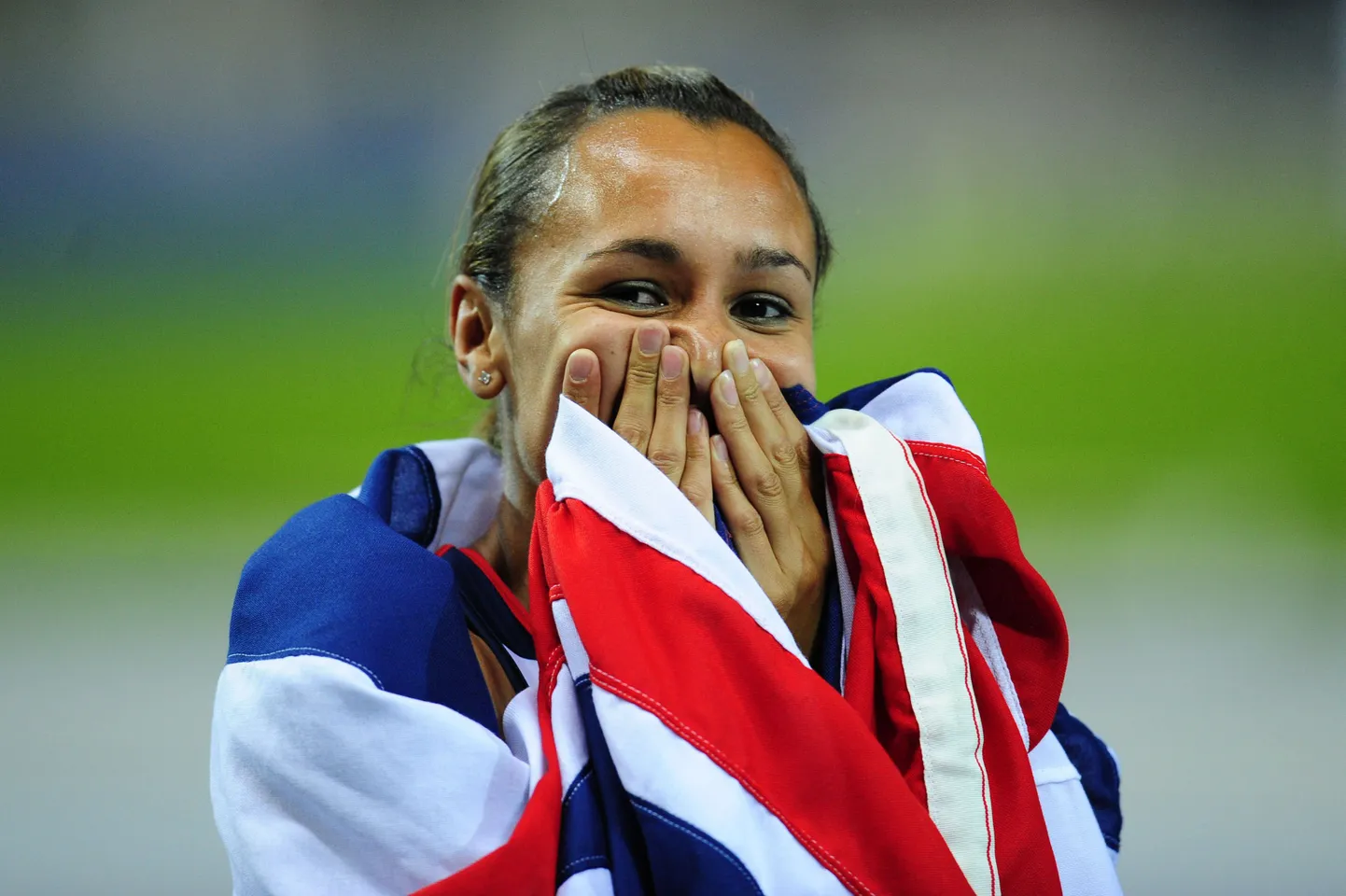 Seitsmevõistluse võitja Jessica Ennis.