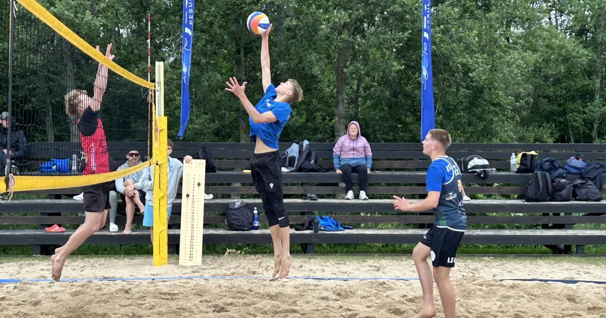Paides alanud noorte karikavõistluste etapp meelitas liivale kokku 61 ...