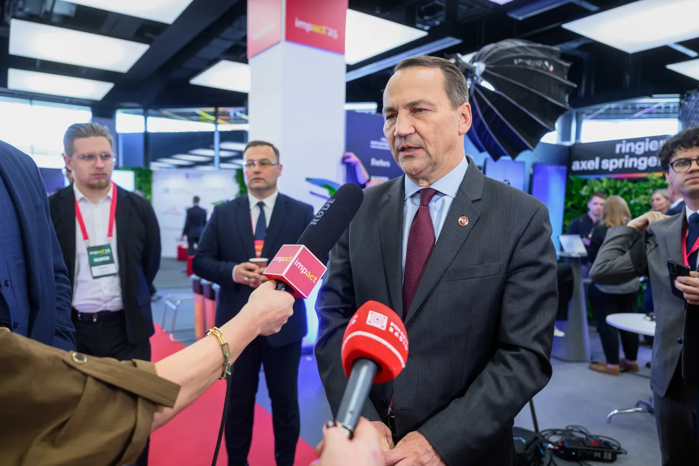 Poola välisminister Radosław Sikorski.
