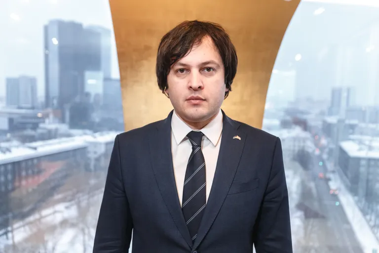 Gruusia parlamendi esimees Irakli Kobakhidze.