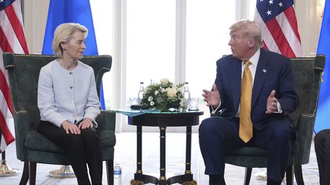 Von der Leyen ja Trump sõlmisid kaubanduslepingu tollitariifide osas