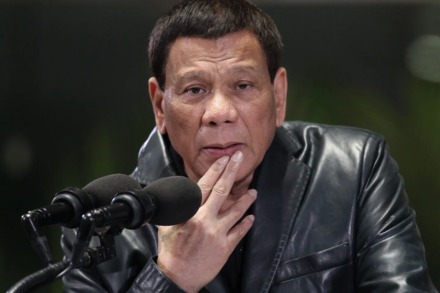 Filipiinide president Rodrigo Duterte.