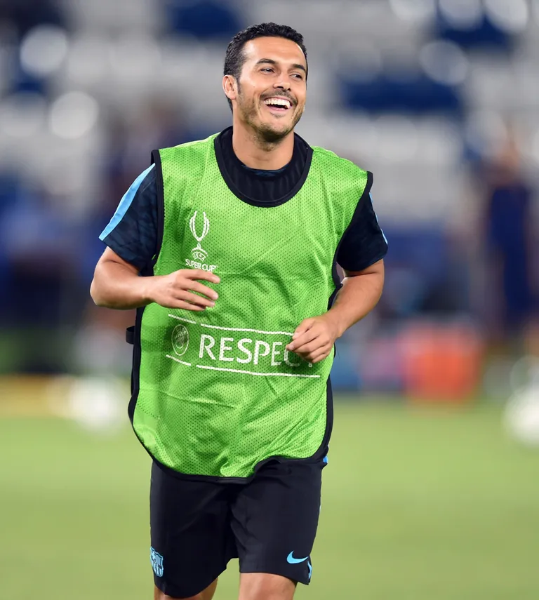 FC Barcelona mängumees Pedro. Foto: