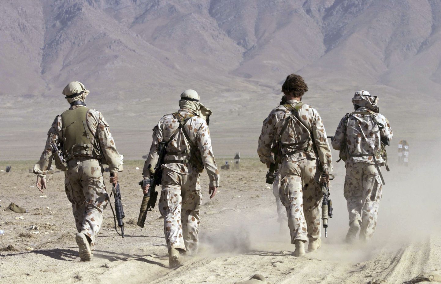 Austraalia sõdurid Afganistanis.