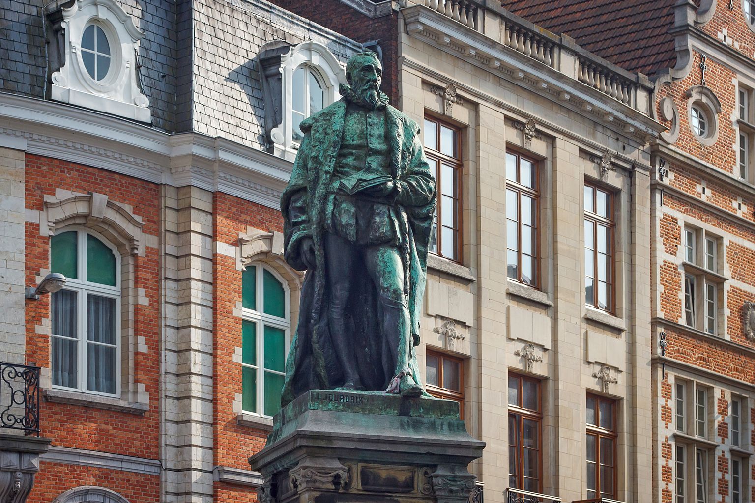Justus Lipsiuse kuju Leuvenis.