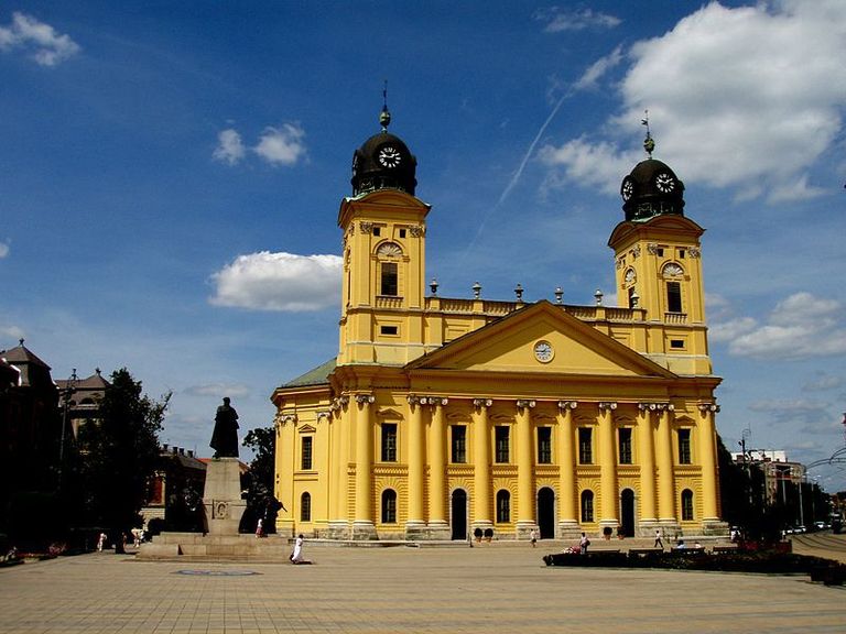 Debreceni üks vaatamisväärsuseid – Suur kirik.