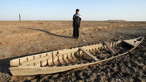 KLIIMAKRIISI MÕJU ⟩ Koos märgaladega kaob Iraagis ka tuhandeid aastaid vana Mesopotaamia kultuur