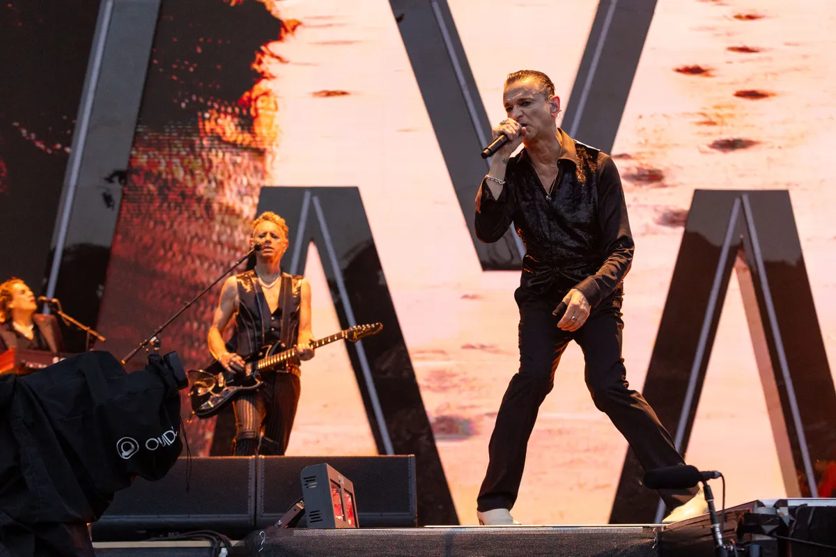 Depeche Mode'i kontsert, temperatuur aina tõusis!