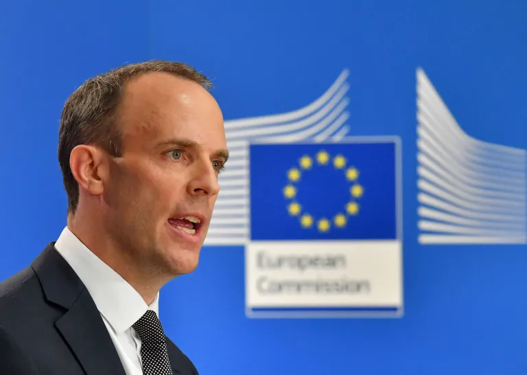 Dominic Raab oli 2018 Suurbritannia Euroopa Liidust väljaastumise minister