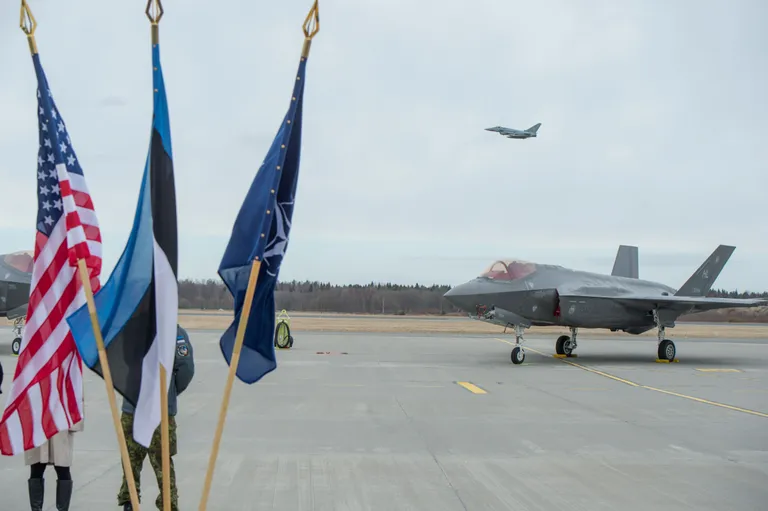 F-35A Lightning II lennuk Ämari baasis.
