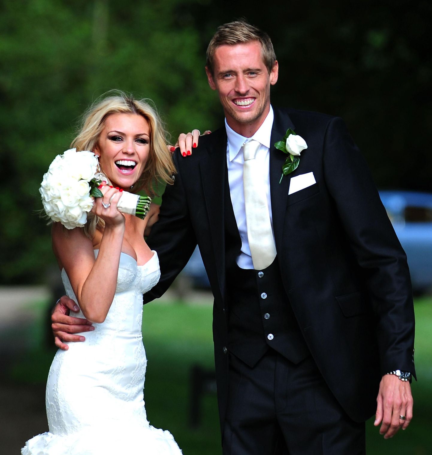 Peter Crouch ja Abbey Clancy