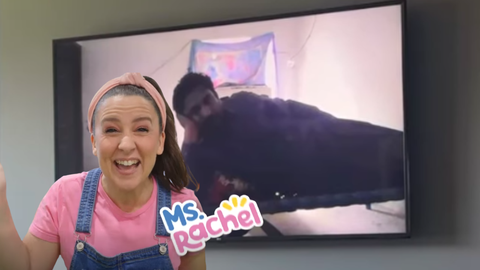 Child Watching Beloved Ms. Rachel on YouTube Encounters Strange Man Staring at Screen