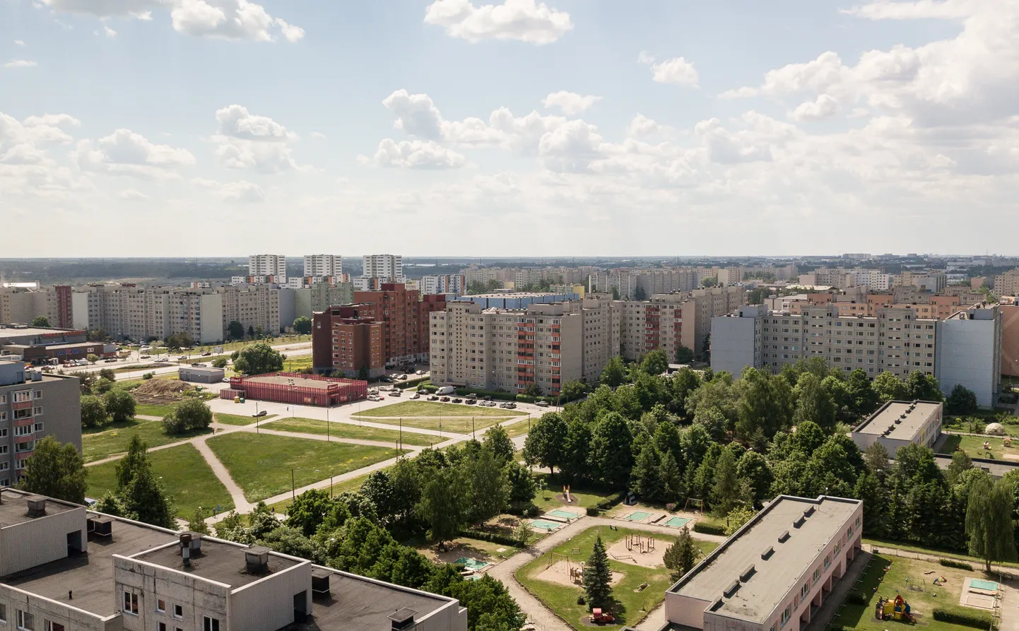 Tallinnas on soodsamaid kohti üürimiseks Lasnamäe.