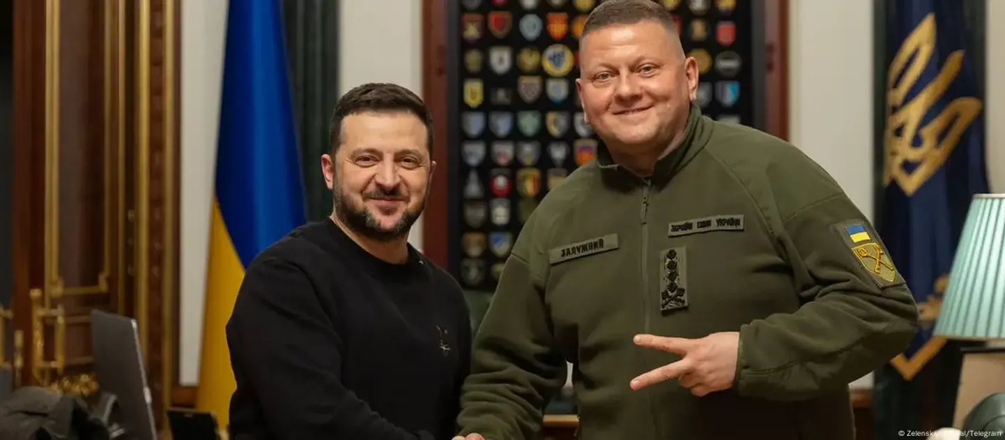 Владимир Зеленский и Валерий Залужный