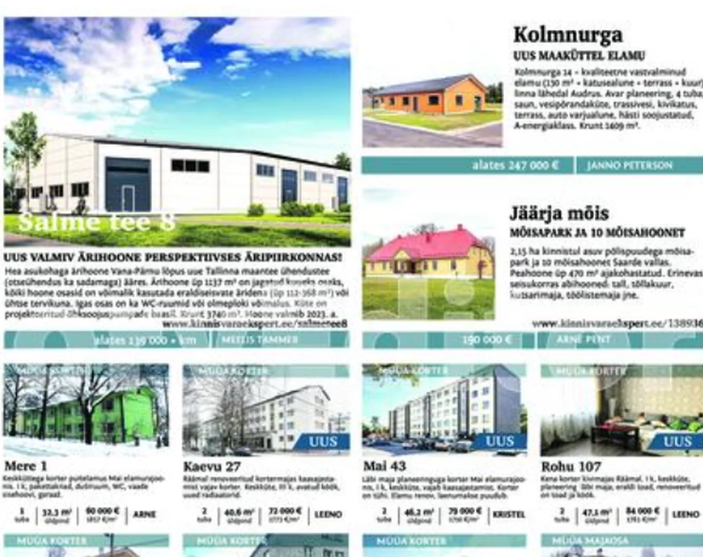 Meedia on kinnisvarakuulutusi täis, kuid ostjaid oli tänavu esimeses kvartalis tublisti vähem kui varasematel aastatel.