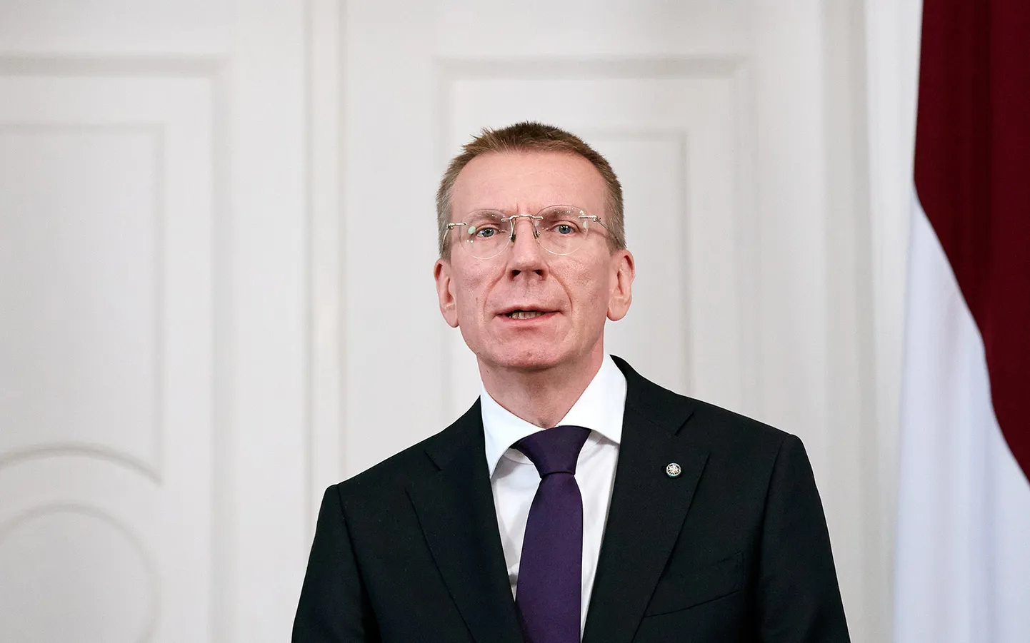Valsts prezidents Edgars Rinkēvičs.