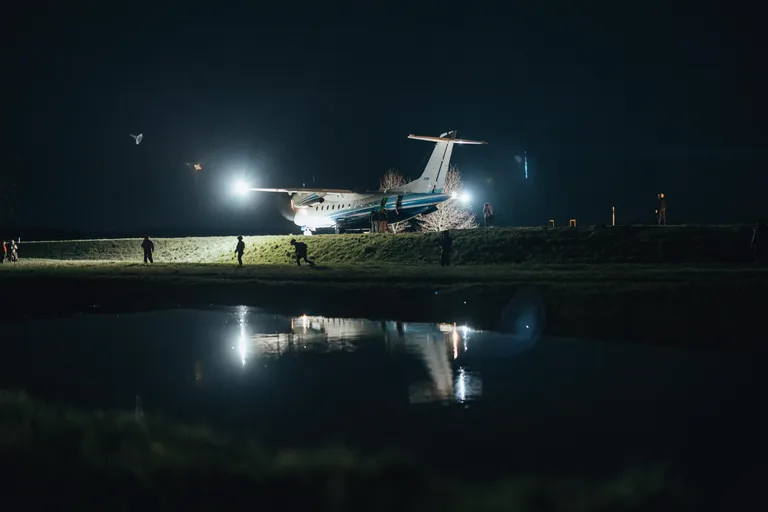 C-146A “Wolfhound” uz Rīgas–Liepājas šosejas