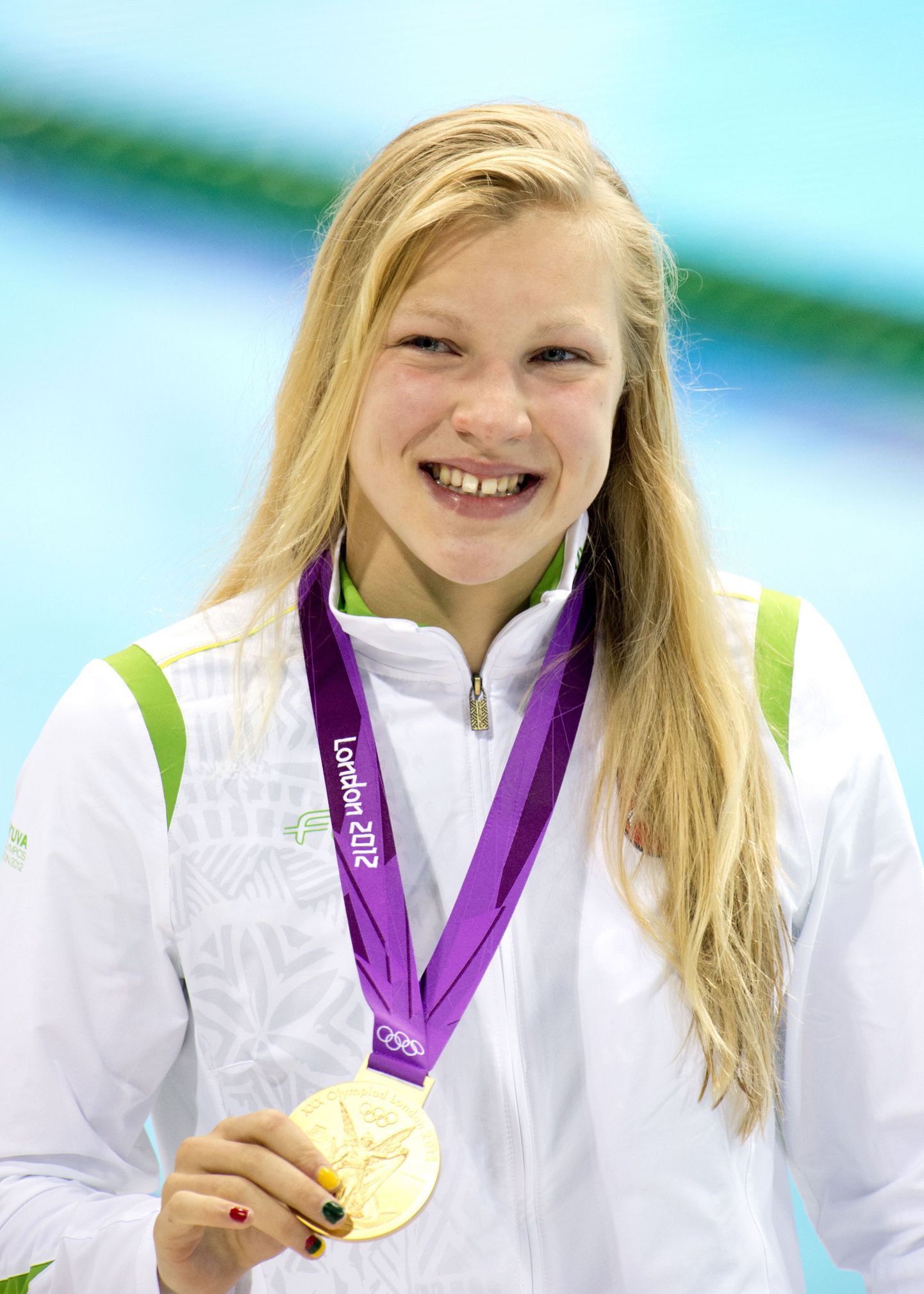 15-aastase Ruta Meilutyte triumf 100 m rinnuliujumises