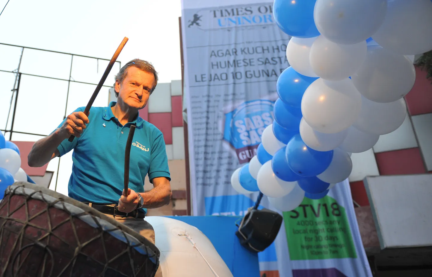 Telenor Group`i juhatuse esimees Jon Frederik Baksaas