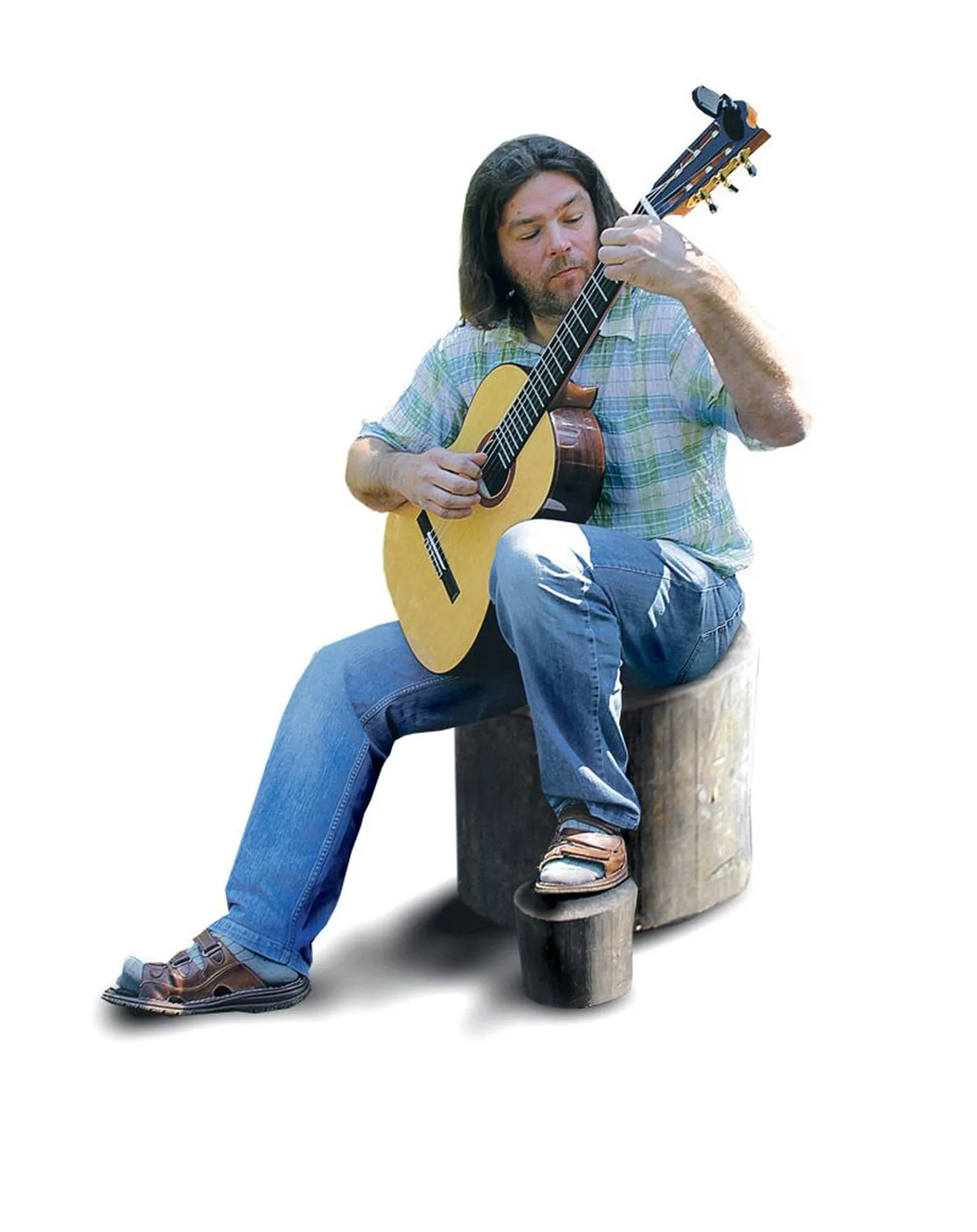 Vaido Petseri kitarrid on väheste kaunistustega. Lihtsus sobib ta meelest põhjamaise temperamendiga hästi. Tema pillil on vaid mõni disaini eripära. Näiteks lõpeb kitarrikael kõlaava kohal sinusoidse lõikega, mis annab võimaluse paigutada sõrmlauale ka 20. astmetraat. Tavaliselt on astmetraate sõrmlaual 19. Samasugune sinusoidne lõige on kitarrikaela otsas. «See joon sümboliseerib heli võnkumist,» märgib mees. «Või vastandite ühtsust, sümboleid yin ja yang.»
