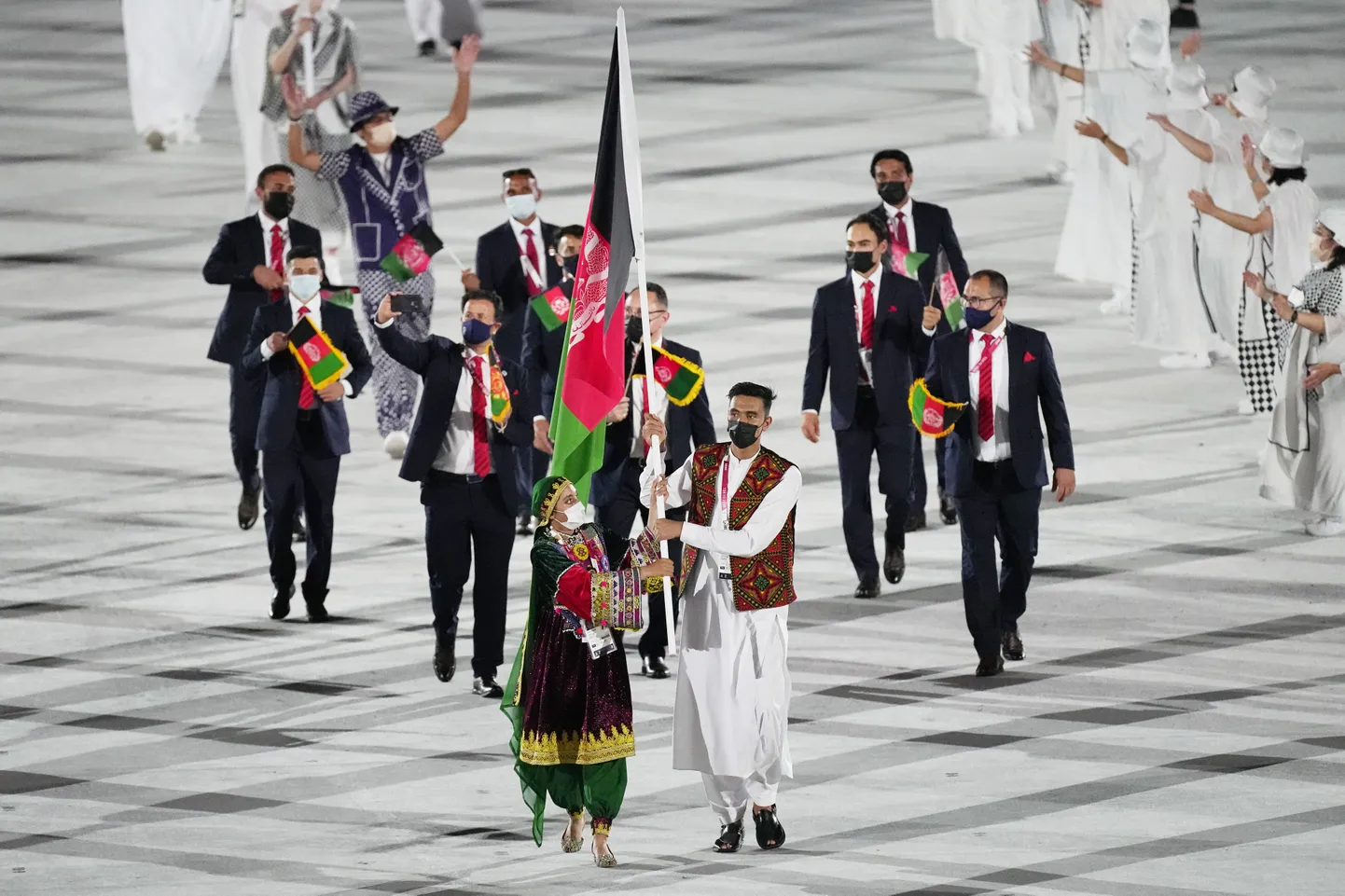 Tokyo olümpiamängudel oli Afganistan esindatud.
