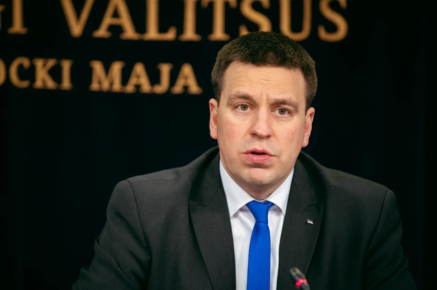 Eriolukorra juht Jüri Ratas.