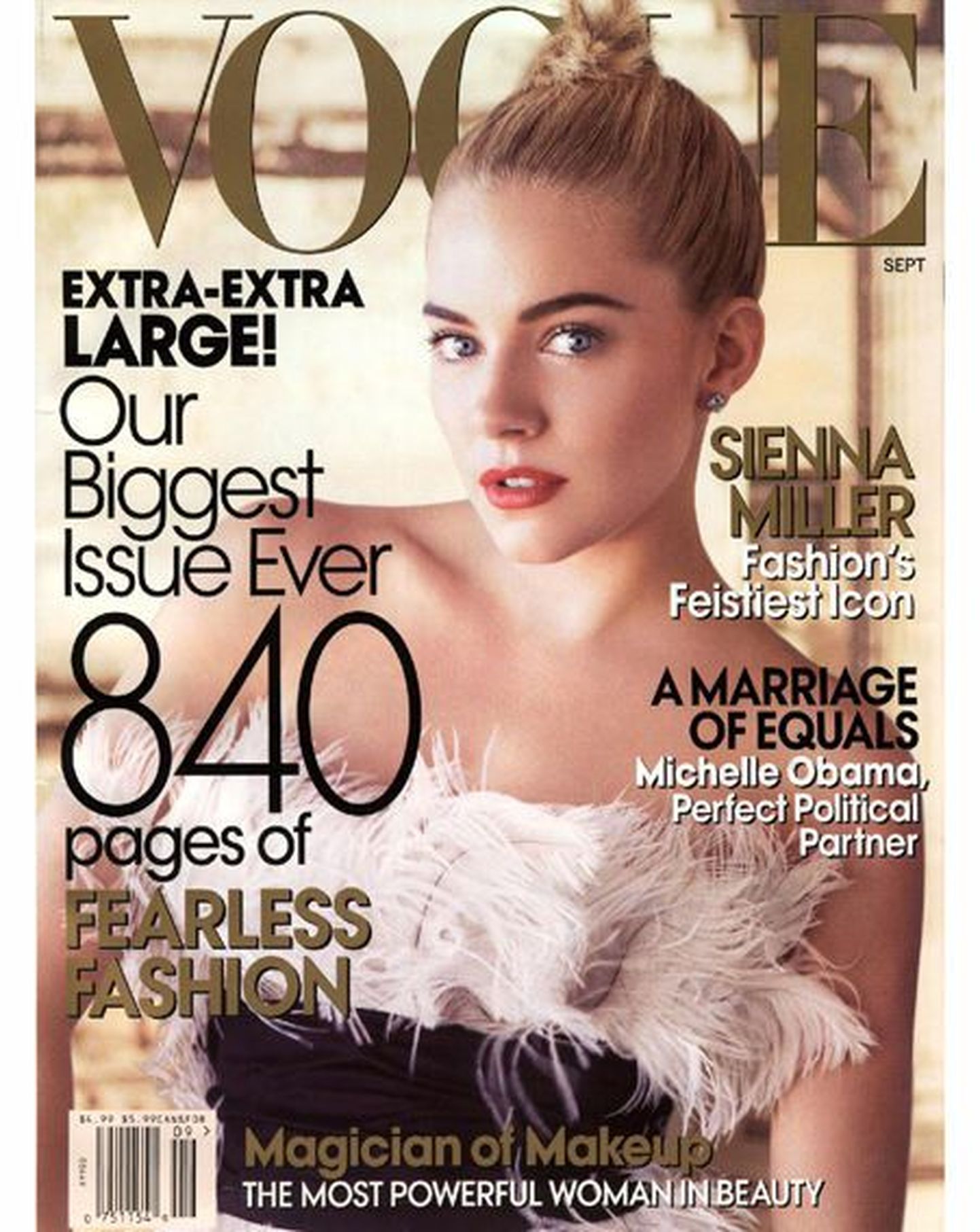 Vogue 2007. aasta septembri numbris oli enim reklaamilehekülgi.