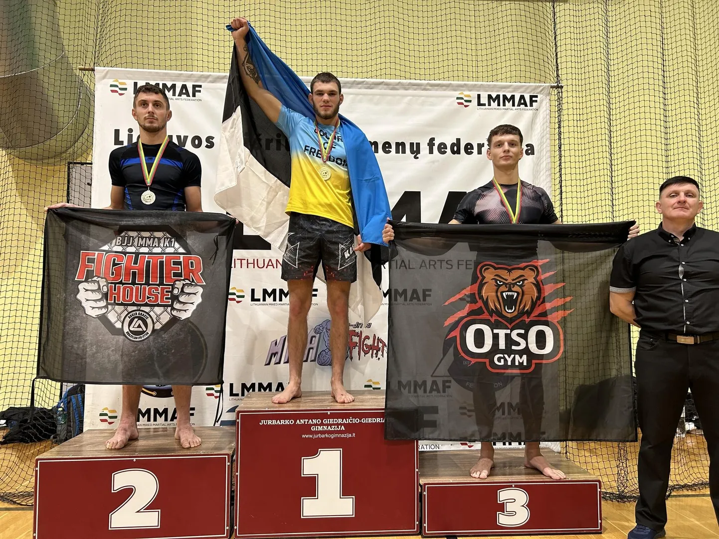Jevgeni Kabanets tõusis Englase ridades esimest korda poodiumi kõrgeimale astmele Leedus.