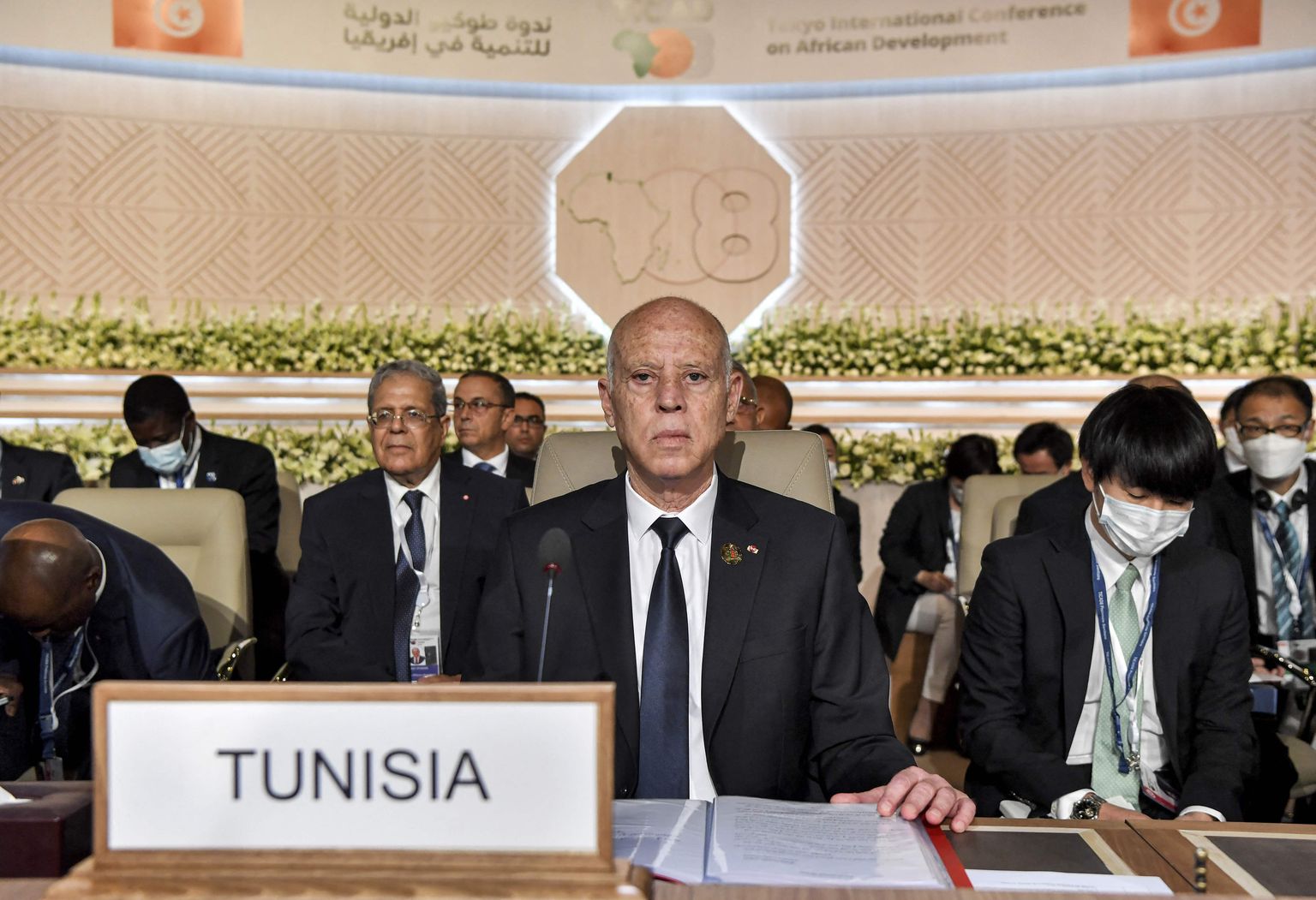 Tuneesia president Kais Saied.