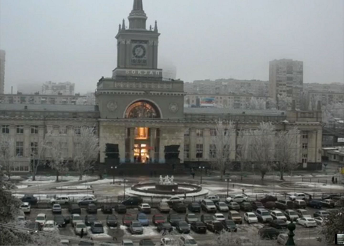 Взрыв на железнодорожном вокзале в Волгограде.