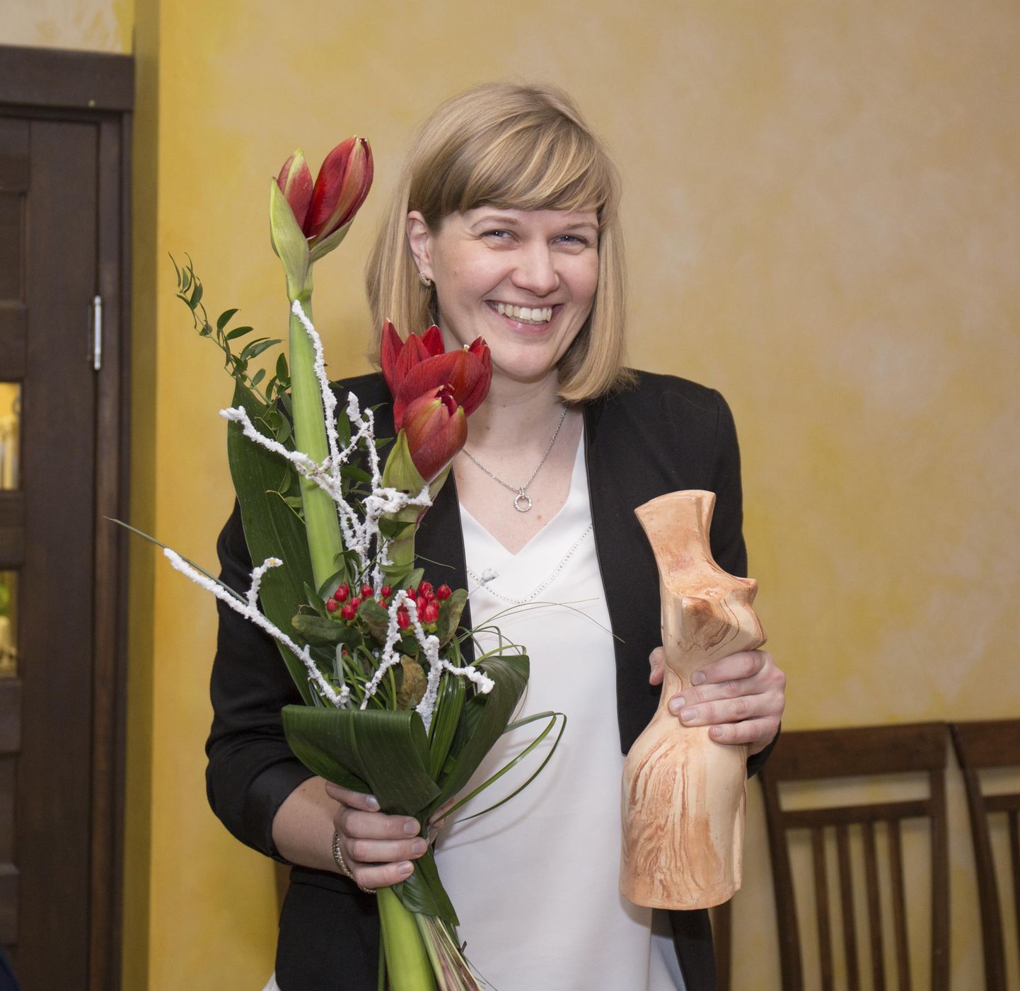 Ketlin Beljaev tunnistati 2017. aasta Sakala parimaks töötajaks.