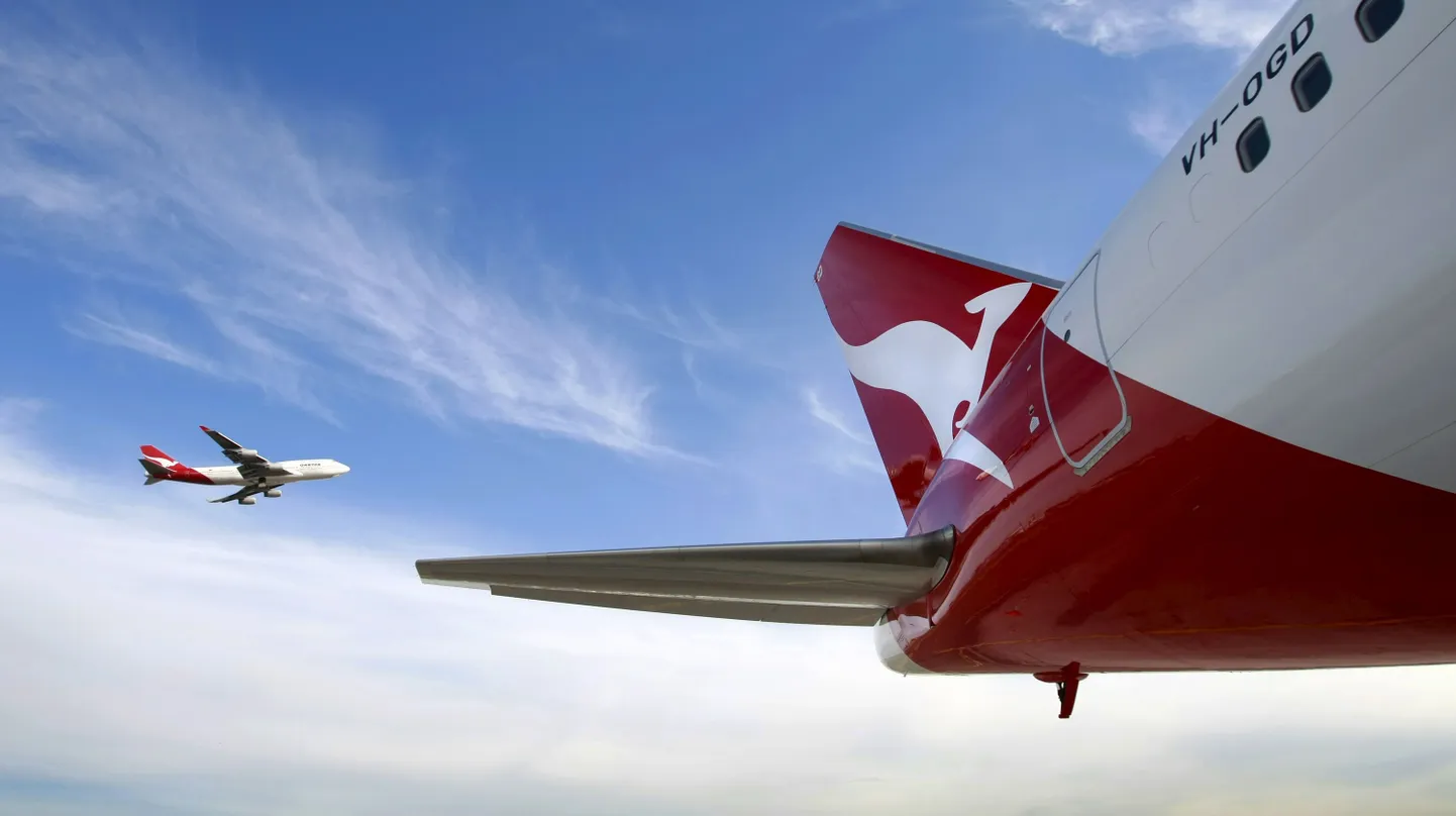 Qantas lennukid