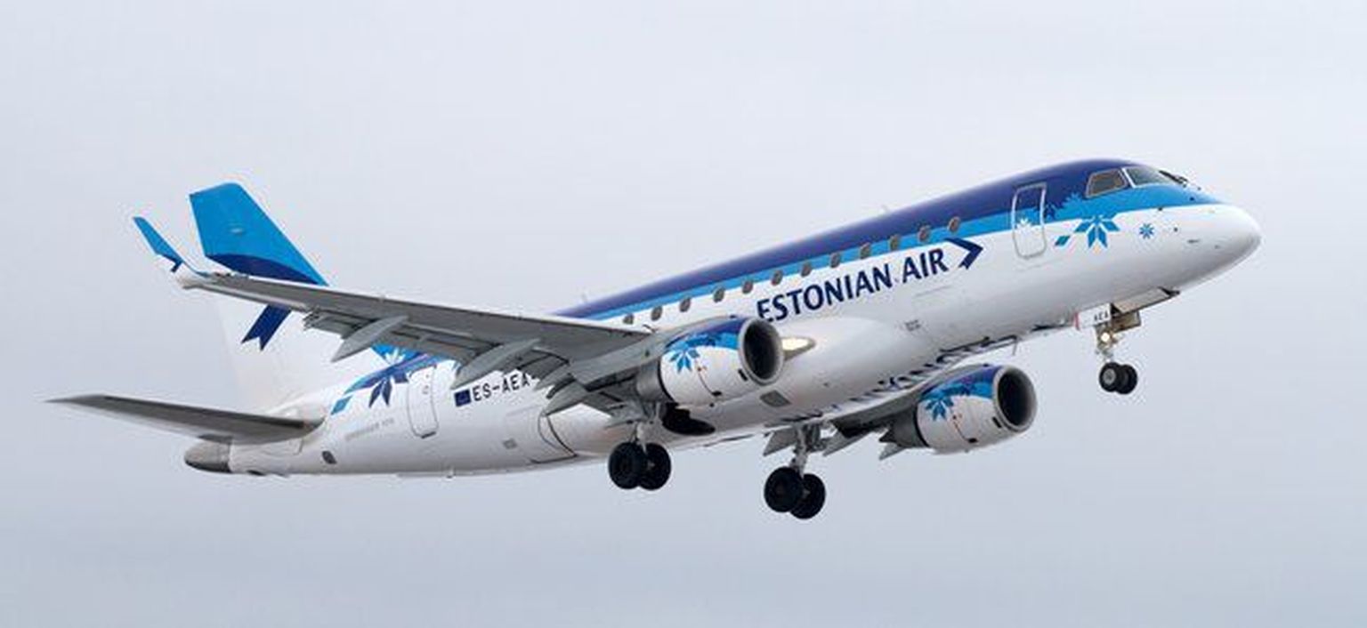 Mõne aasta eest pankrotti läinud rahvusliku lennufirma Estonian Air lennuk