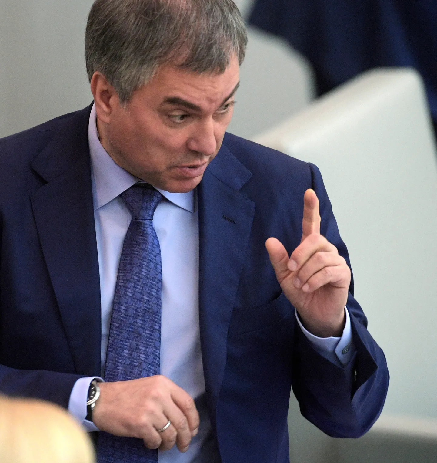 Vene riigiduuma spiiker Vjatšeslav Volodin.
