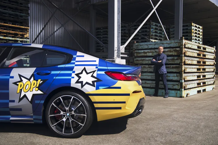 Jeff Koonsi BMW art car.