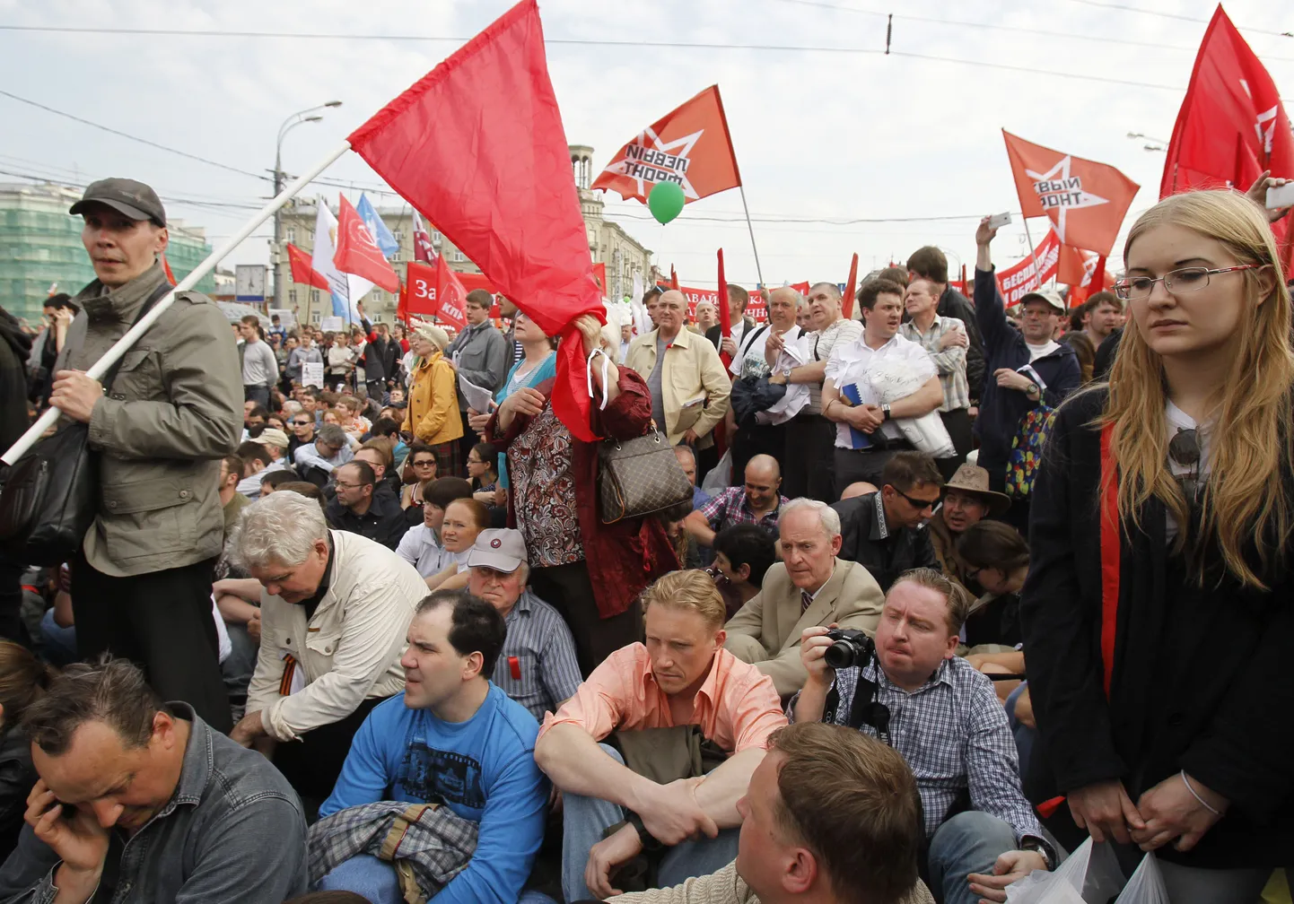 Акция оппозиции в Москве 6 мая 2012.