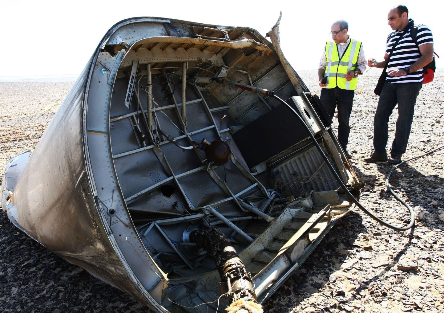 Обломки самолета Airbus A321 компании «Когалымавиа».