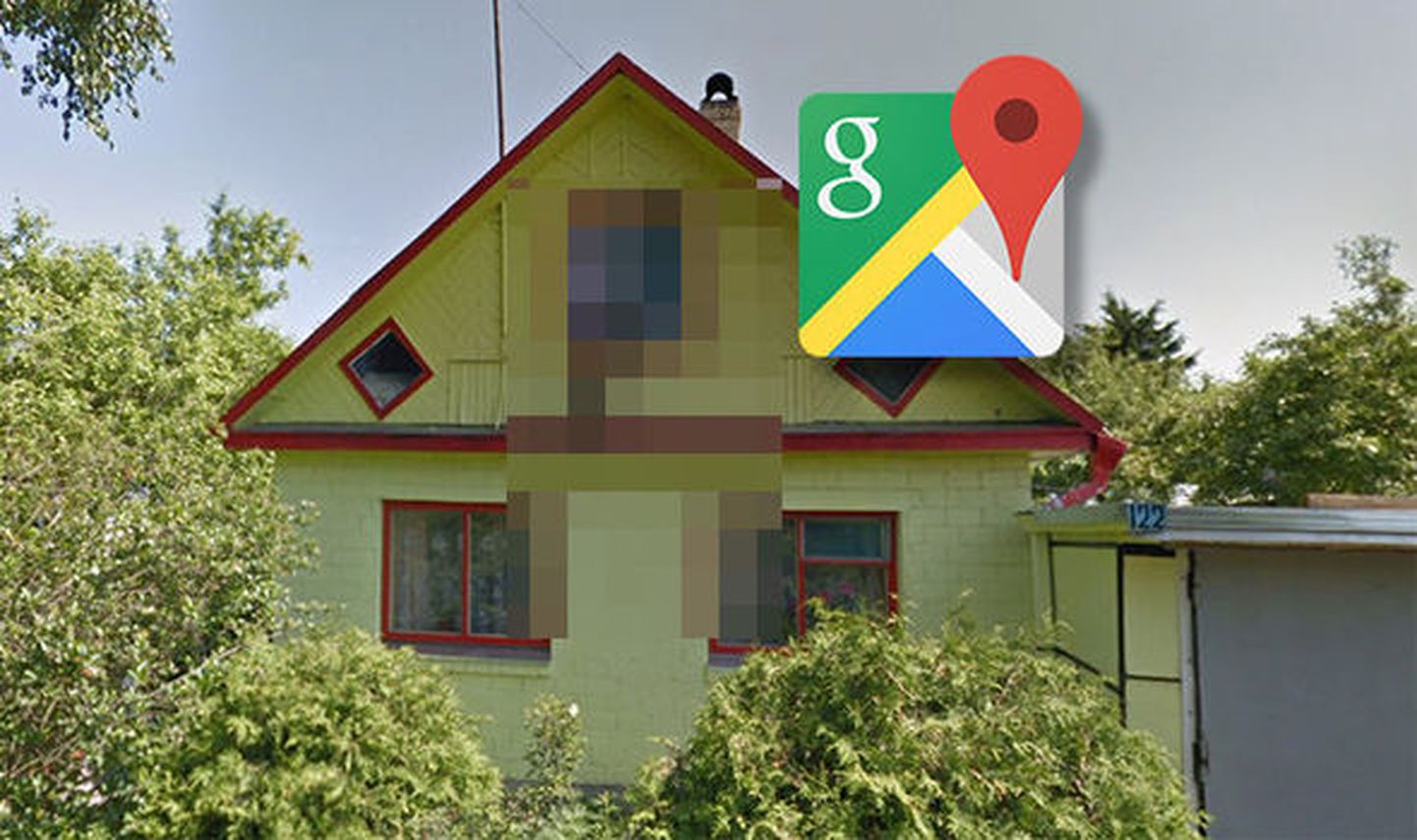 Google Maps Street View jäädvustus