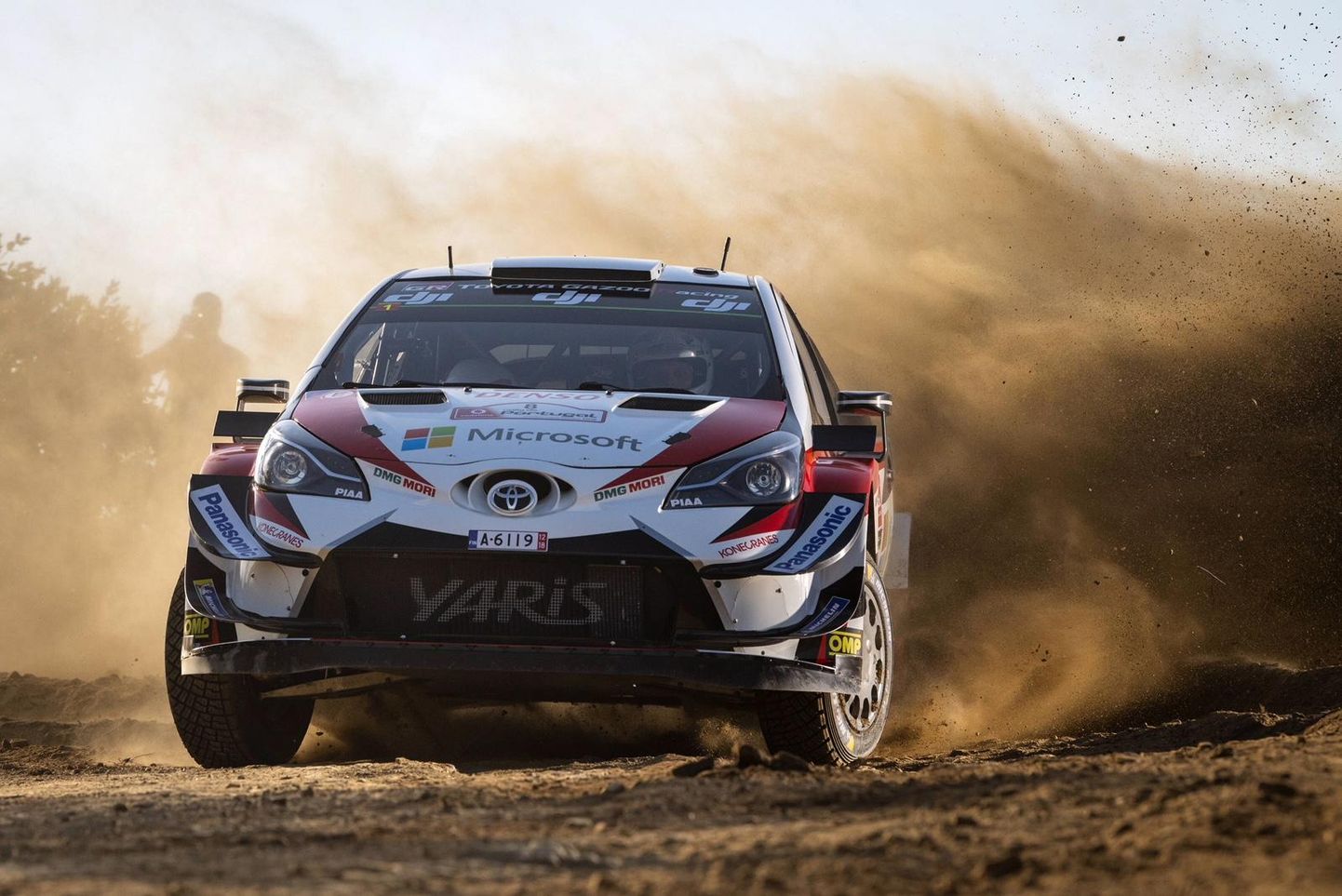 Kolmekordsed MM-ralli võitjad Ott Tänak ja Martin Järveoja (Toyota Gazoo Racing World Rally Team).