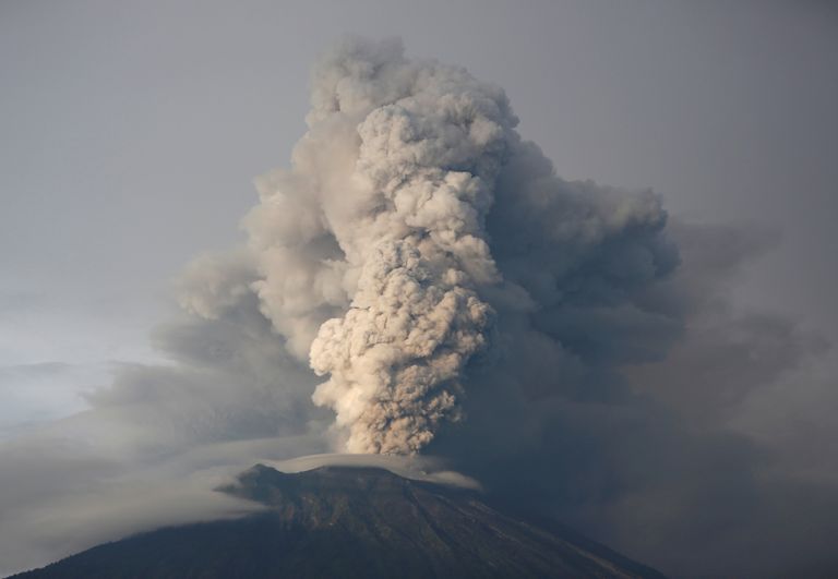 Indoneesia Bali saare Agungi vulkaan