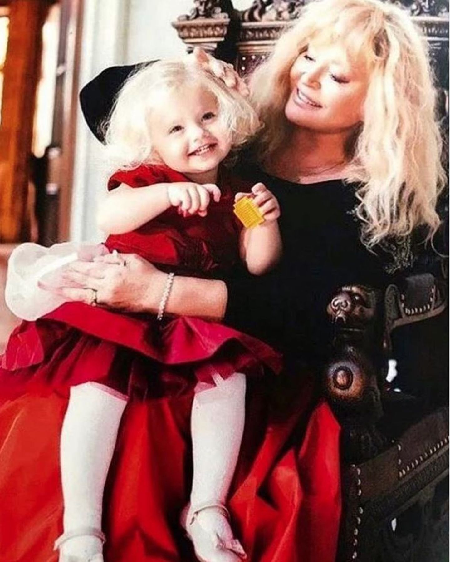 Алла Пугачева с дочерью