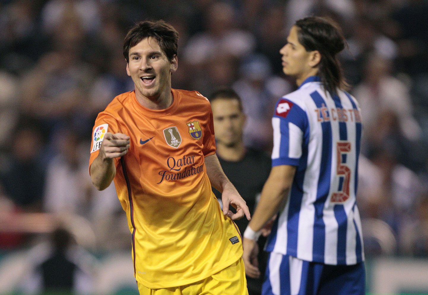 Lionel Messi kübaratrikk tõi Barcelonale järjekordse võidu.
