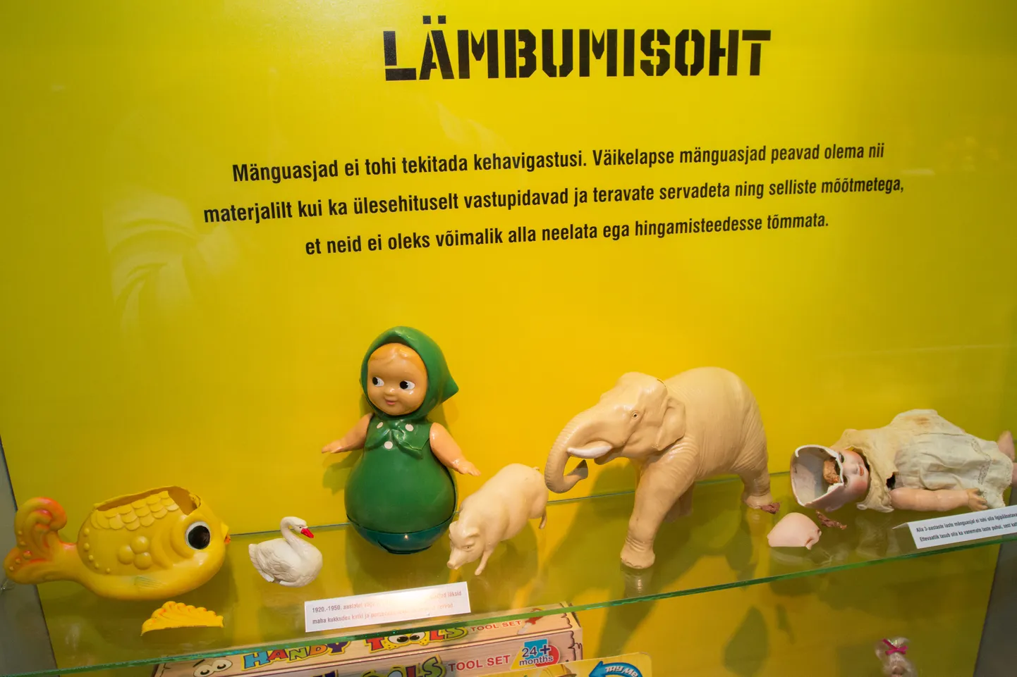 Mänguasjade seas on ohtralt ka ohtlikke tooteid.