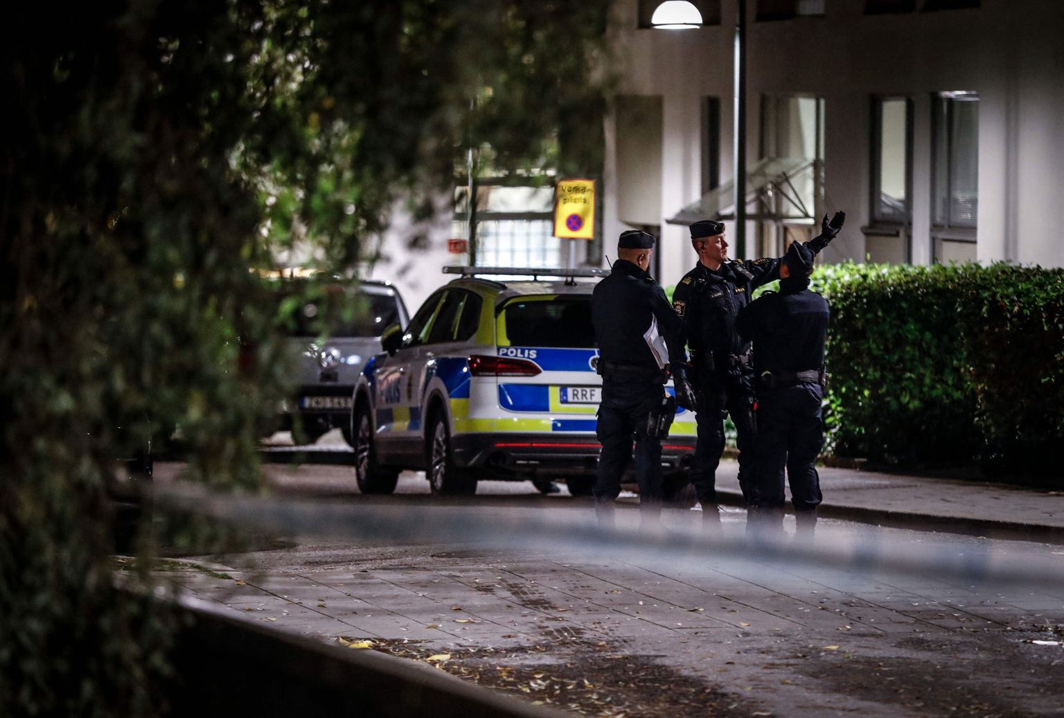 Rootsi politsei. Pilt on illustreeriv